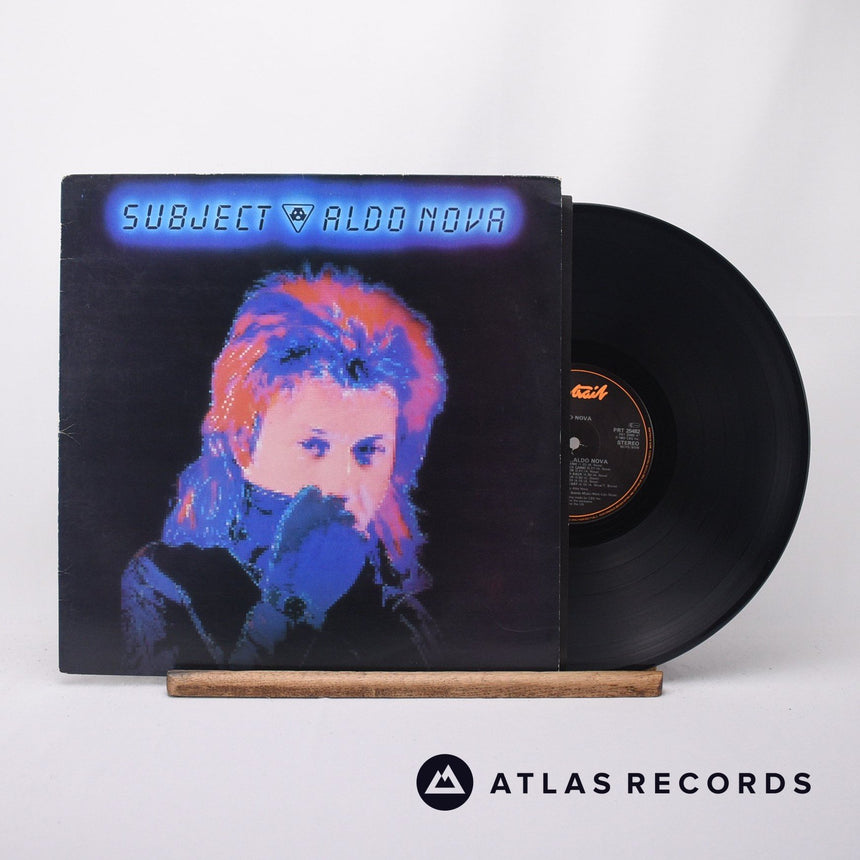 Aldo Nova - Subject.....Aldo Nova - Lyric Sheet LP Vinyl Record - EX/EX