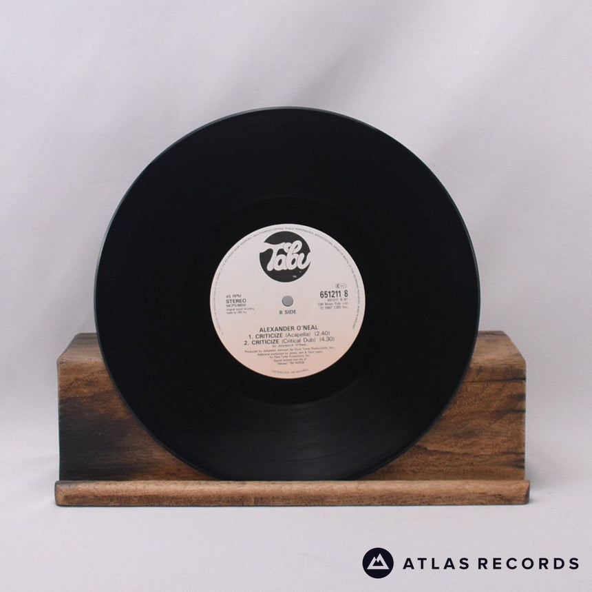 Alexander O'Neal - Criticise - 10" Vinyl Record - EX/EX