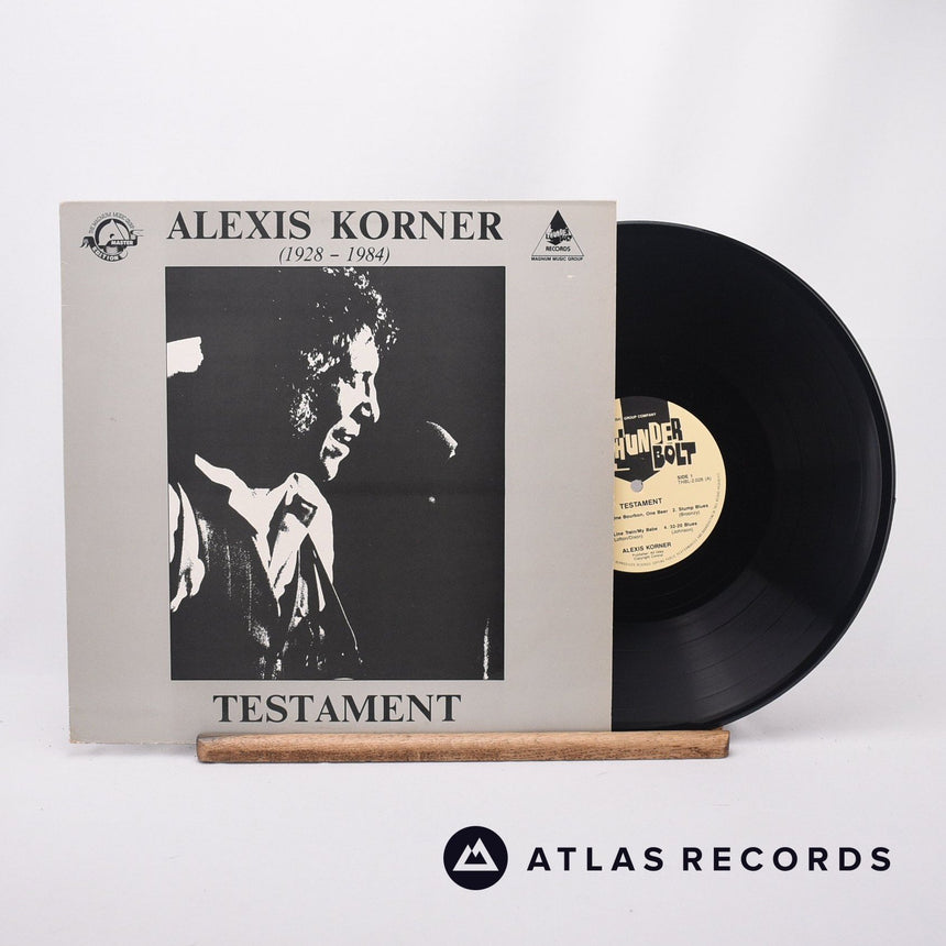Alexis Korner Testament LP Vinyl Record - Front Cover & Record