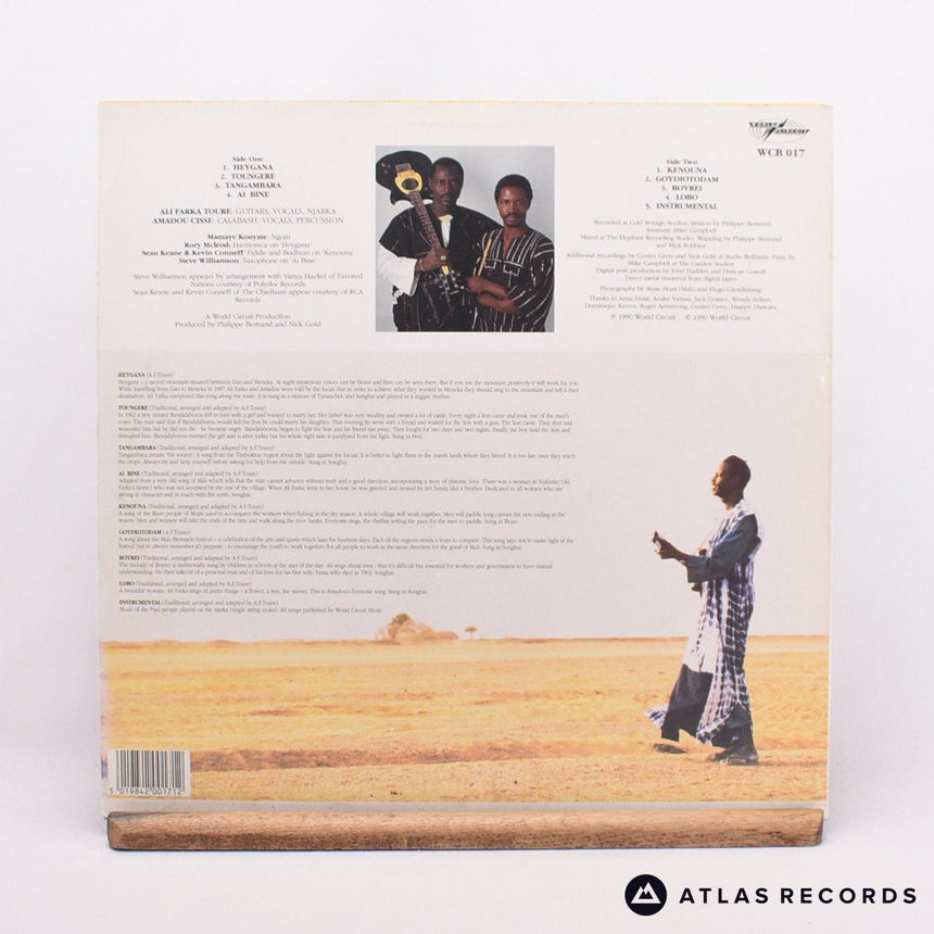 Ali Farka Touré - The River - A-1 B-1 LP Vinyl Record - VG+/EX