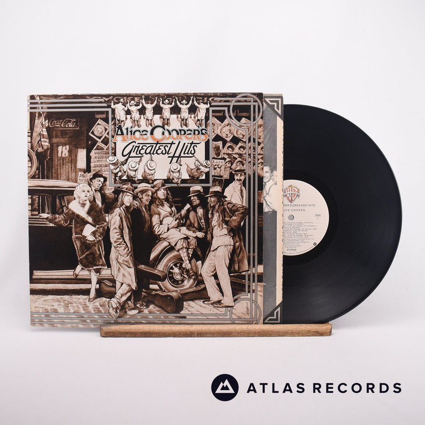Alice Cooper Alice Cooper's Greatest Hits LP Vinyl Record - Front Cover & Record