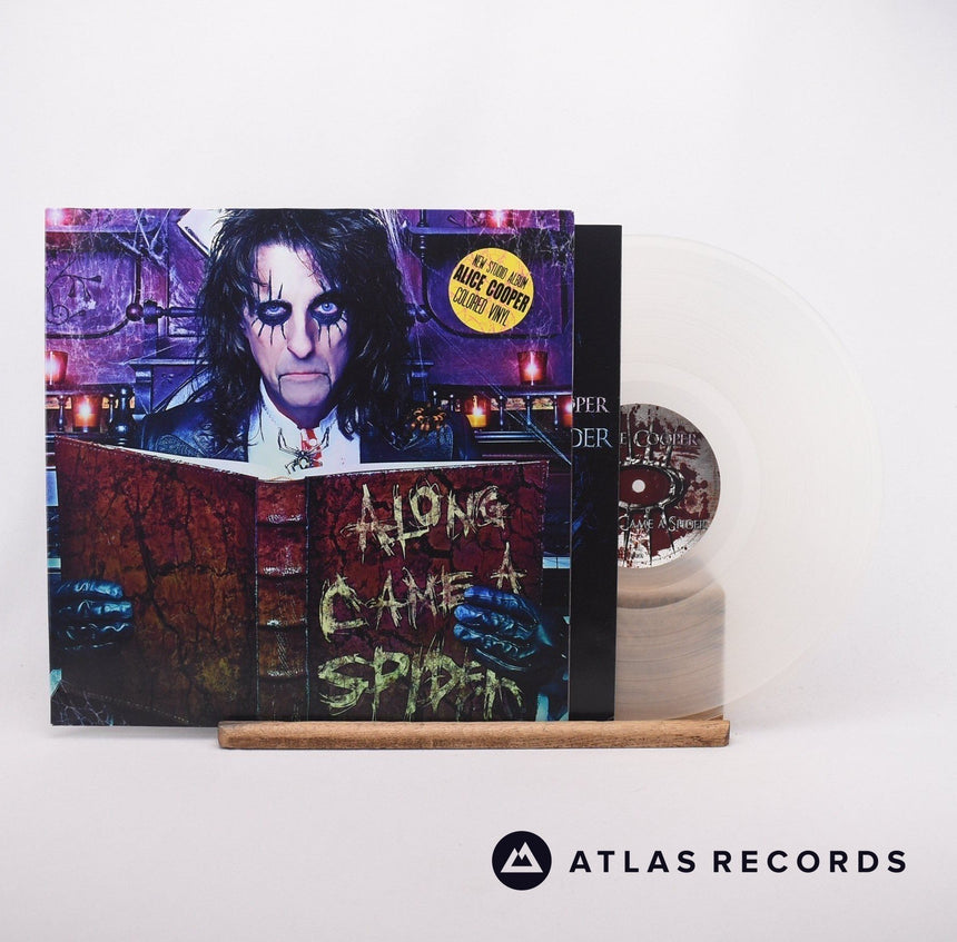 Alice Cooper Along Came A Spider LP Vinyl Record - Front Cover & Record