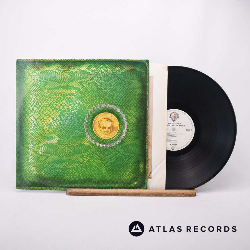 Alice Cooper Billion Dollar Babies LP Vinyl Record - Front Cover & Record