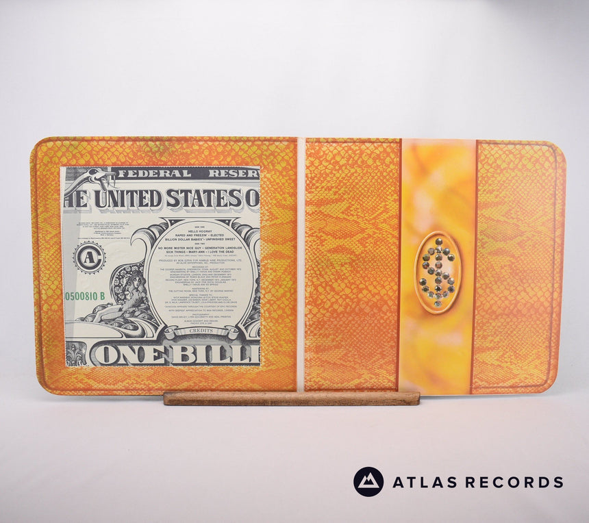Alice Cooper - Billion Dollar Babies - Embossed Sleeve LP Vinyl Record - VG+/EX