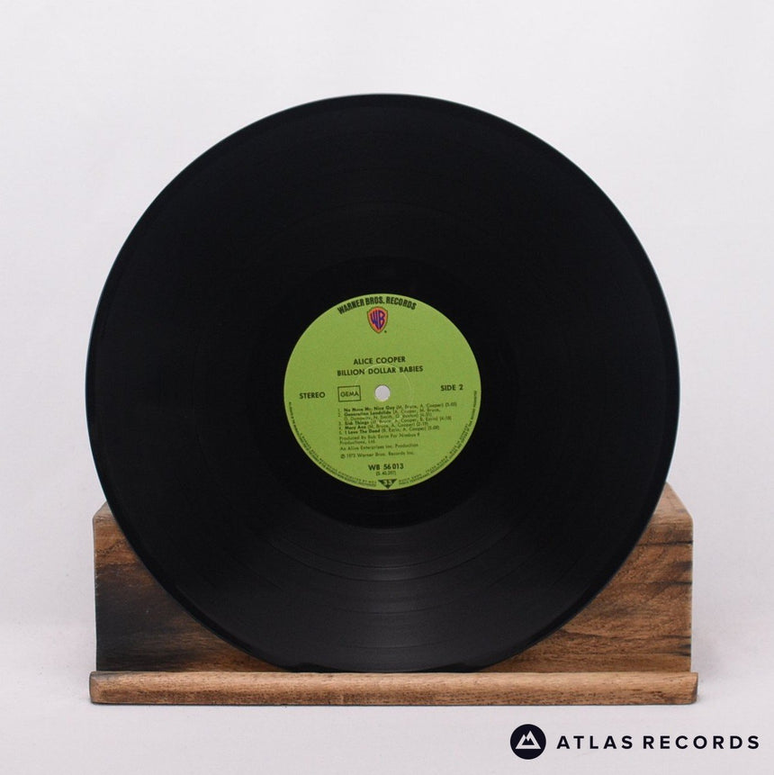 Alice Cooper - Billion Dollar Babies - Embossed Sleeve LP Vinyl Record - VG+/EX