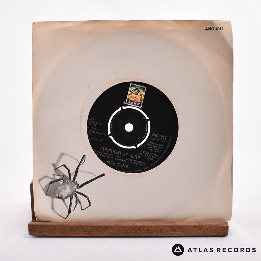 Alice Cooper Department Of Youth 7" Vinyl Record - Front Cover & Record