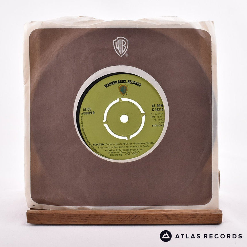 Alice Cooper Elected 7" Vinyl Record - In Sleeve