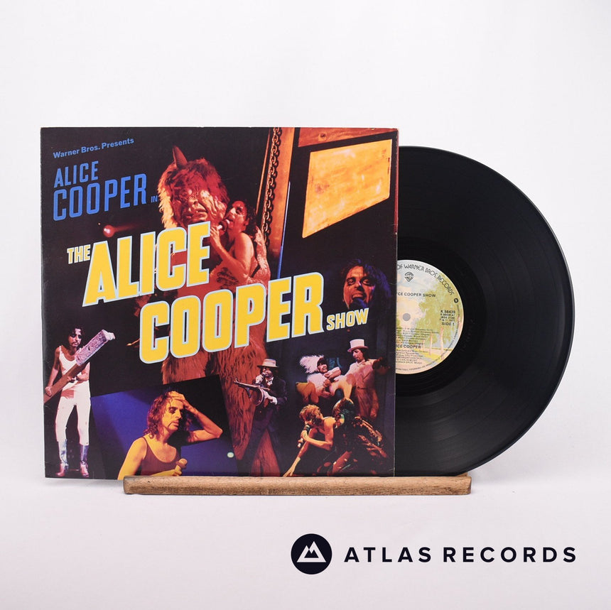 Alice Cooper Warner Bros. Presents Alice Cooper In The Alice Cooper Show LP Vinyl Record - Front Cover & Record