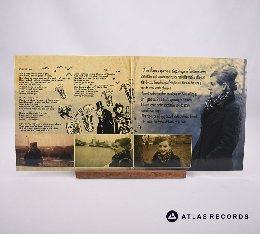 Alice Jayne - One Good Reason - White / Pink 2 x 7" EP Vinyl Record - NM/NM