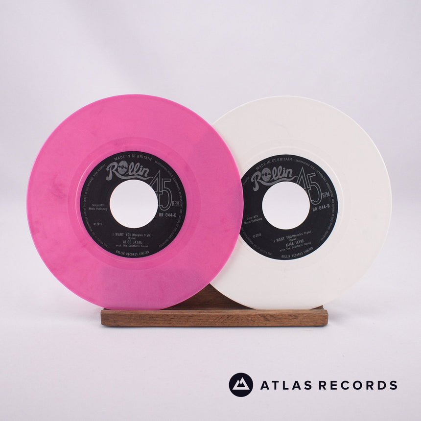 Alice Jayne - One Good Reason - White / Pink 2 x 7" EP Vinyl Record - NM/NM