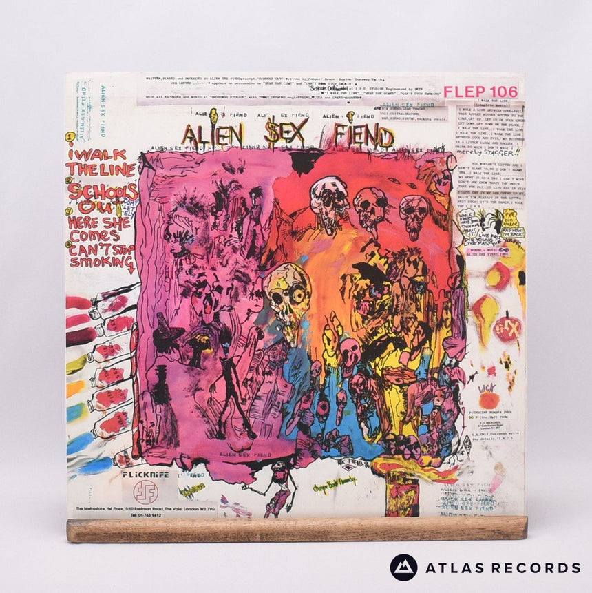 Alien Sex Fiend - I Walk The Line - Porky 12" Vinyl Record - EX/EX