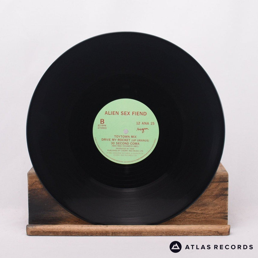 Alien Sex Fiend - Lips Can't Go - Repress 12" Vinyl Record - EX/EX