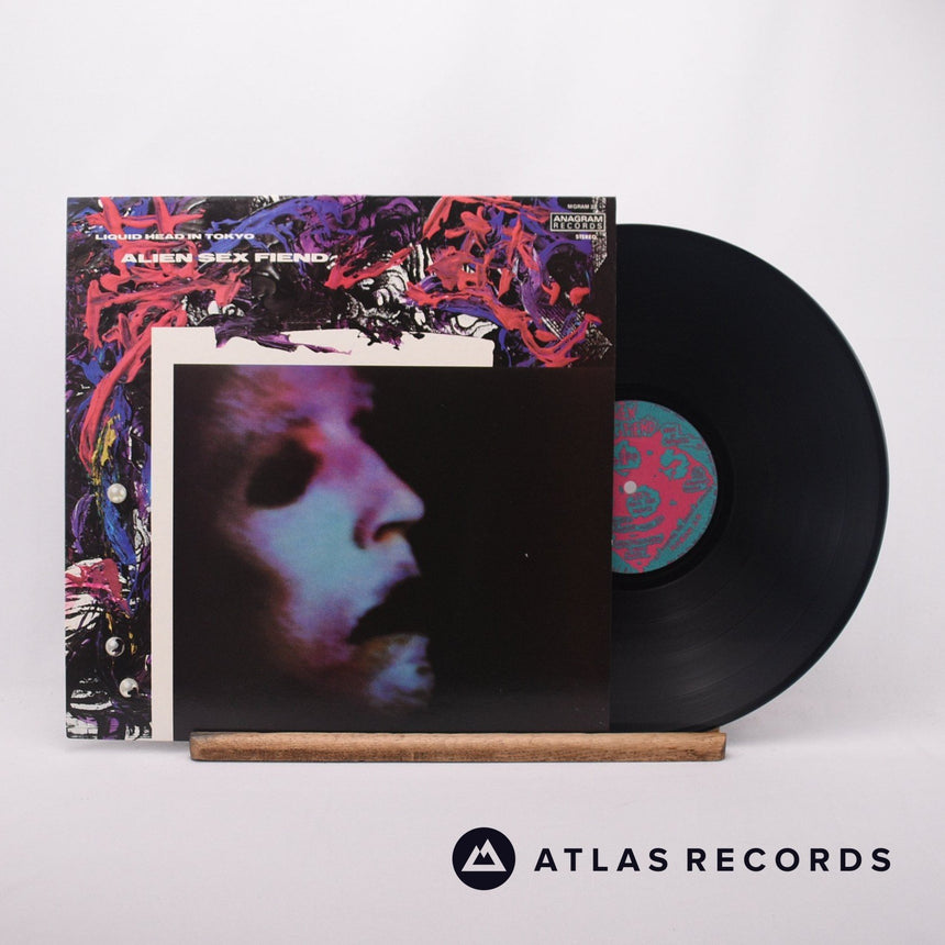 Alien Sex Fiend Liquid Head In Tokyo LP Vinyl Record - Front Cover & Record