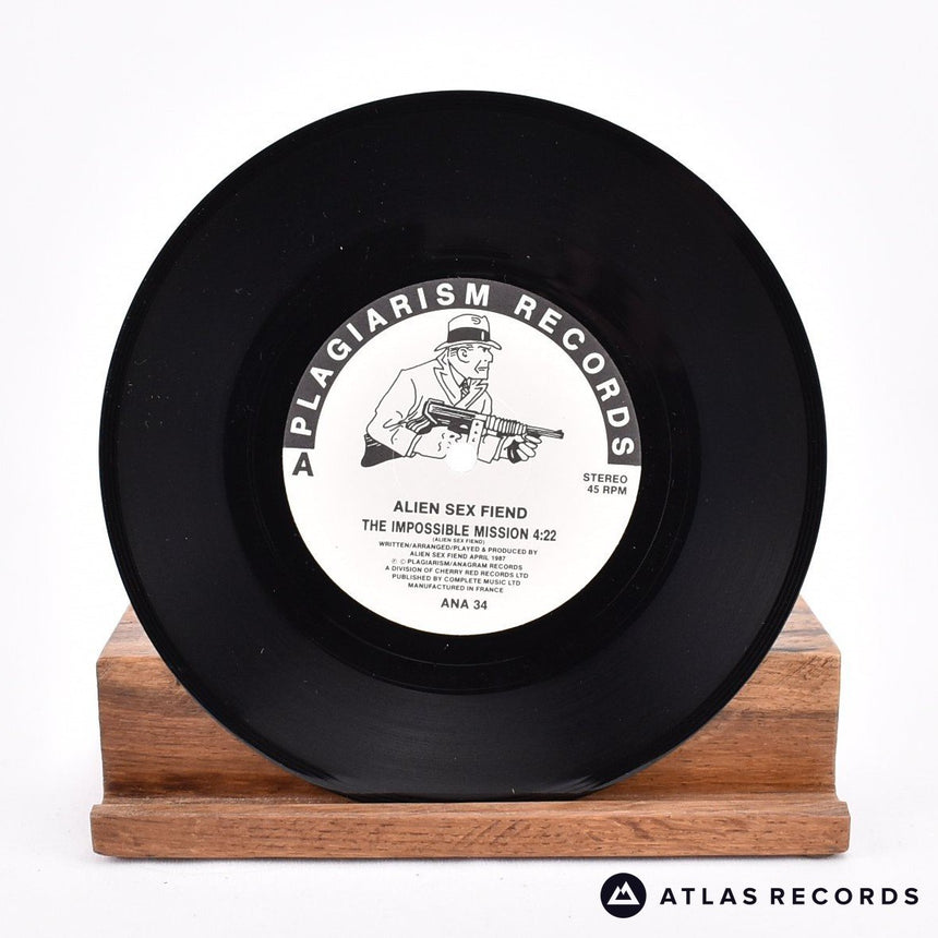 Alien Sex Fiend - The Impossible Mission - 7" Vinyl Record - EX/EX