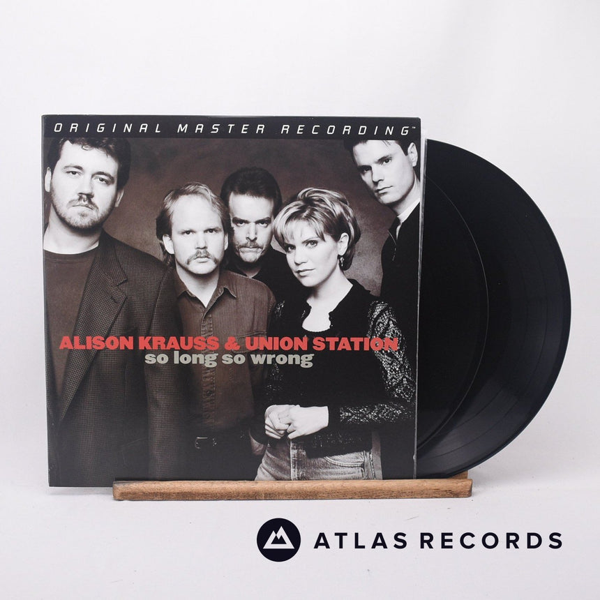 Alison Krauss & Union Station So Long So Wrong 2 x LP Vinyl Record - Front Cover & Record