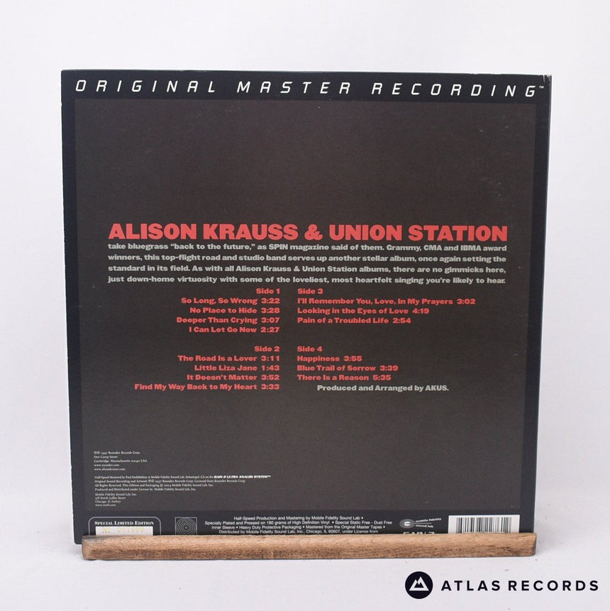Alison Krauss & Union Station - So Long So Wrong - 180G 2 x LP Vinyl Record