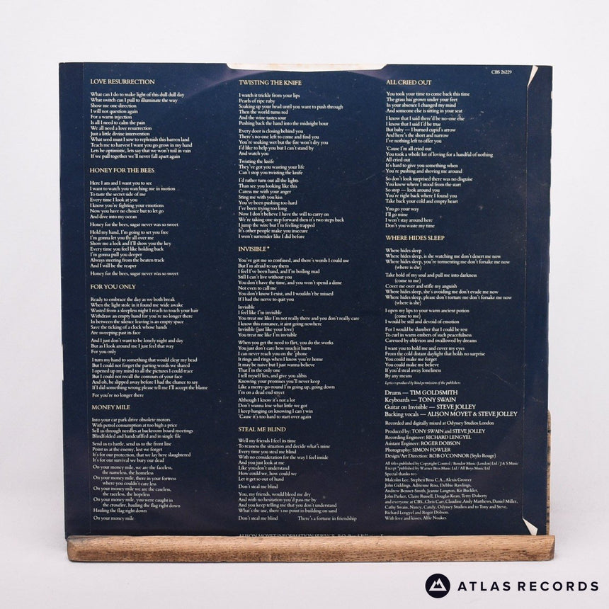 Alison Moyet - Alf - LP Vinyl Record - VG/EX