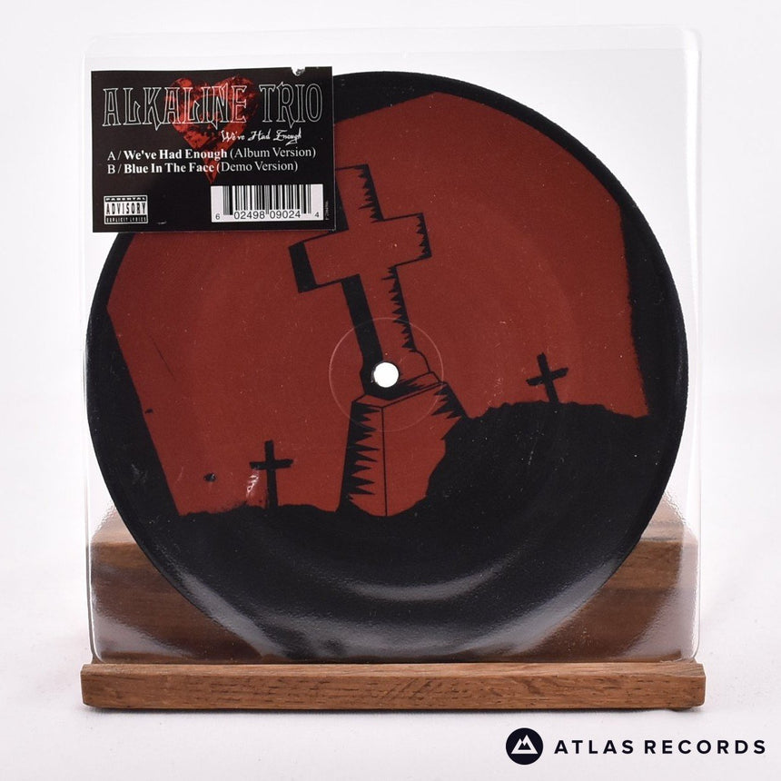Alkaline Trio We've Had Enough 7" Vinyl Record - Front Cover & Record