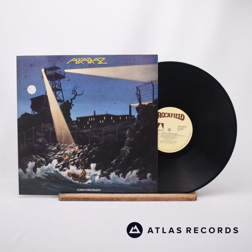 Alkatraz Doing A Moonlight LP Vinyl Record - Front Cover & Record