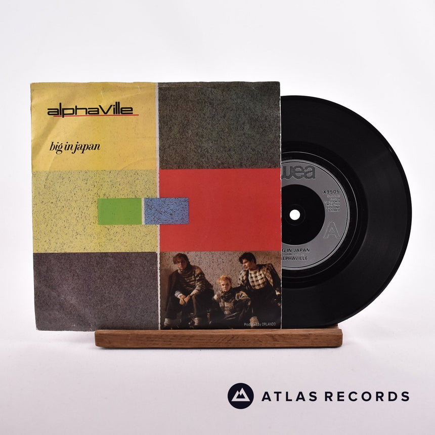 Alphaville Big In Japan 7" Vinyl Record - Front Cover & Record