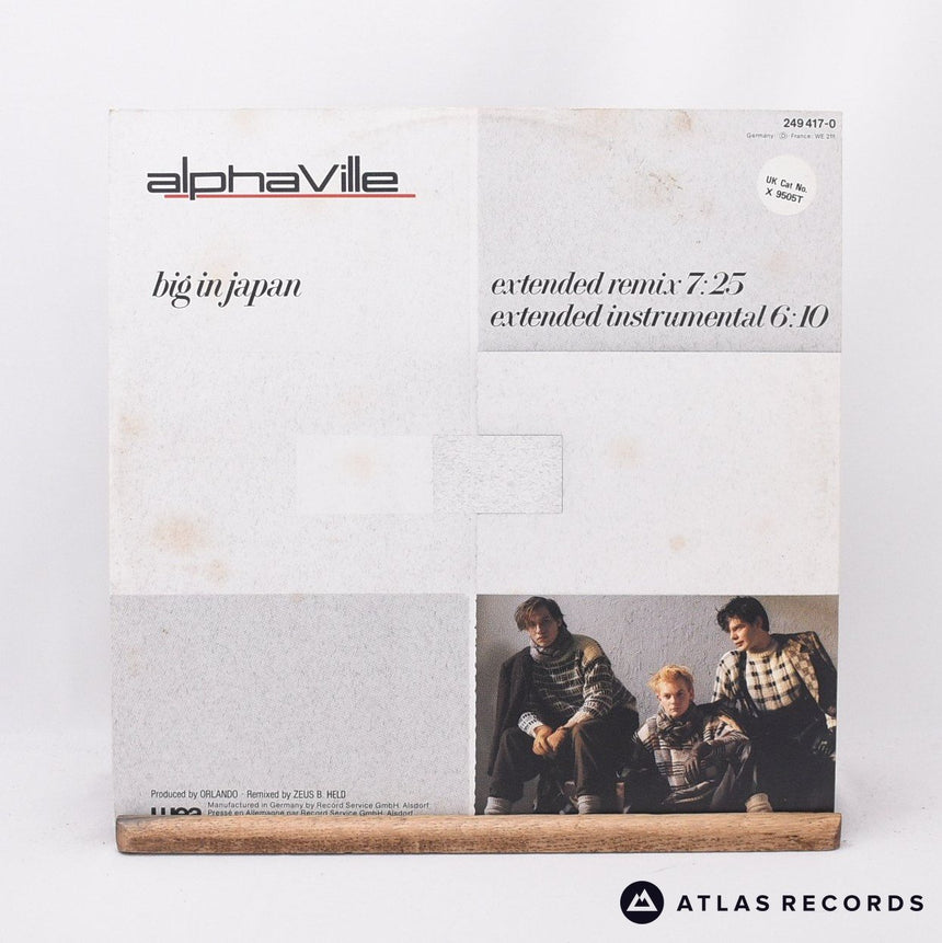 Alphaville - Big In Japan - A B 12" Vinyl Record - VG+/VG+