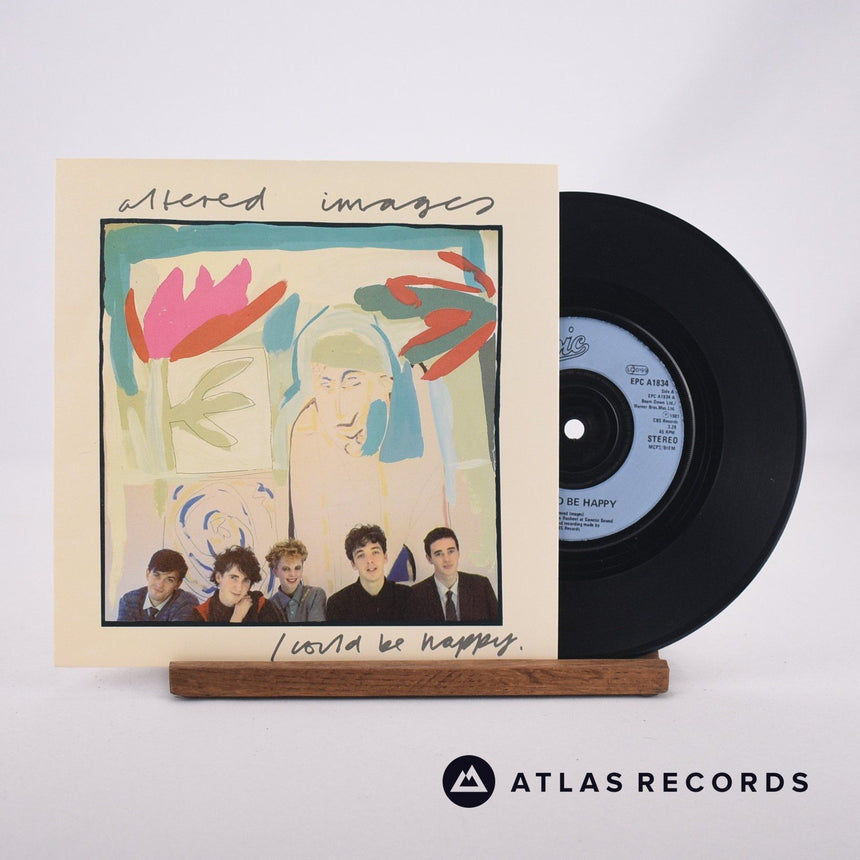 Altered Images I Could Be Happy 7" Vinyl Record - Front Cover & Record