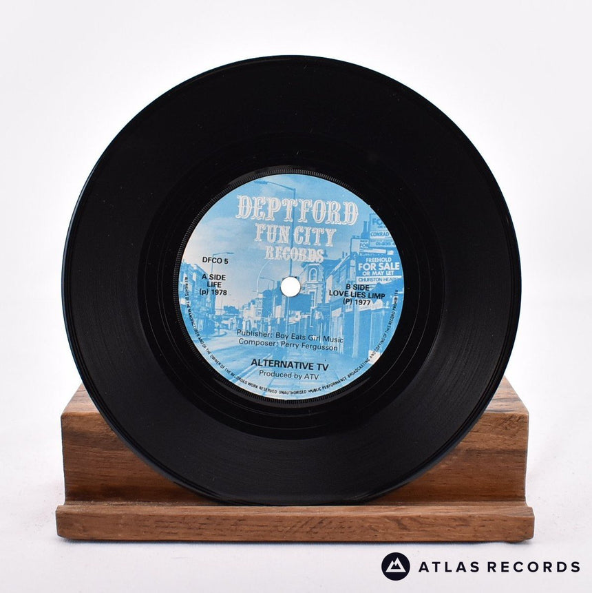 Alternative TV - Life - 7" Vinyl Record - VG+/VG+