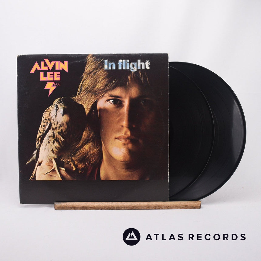 Alvin Lee & Co. In Flight 2 x LP Vinyl Record - Front Cover & Record