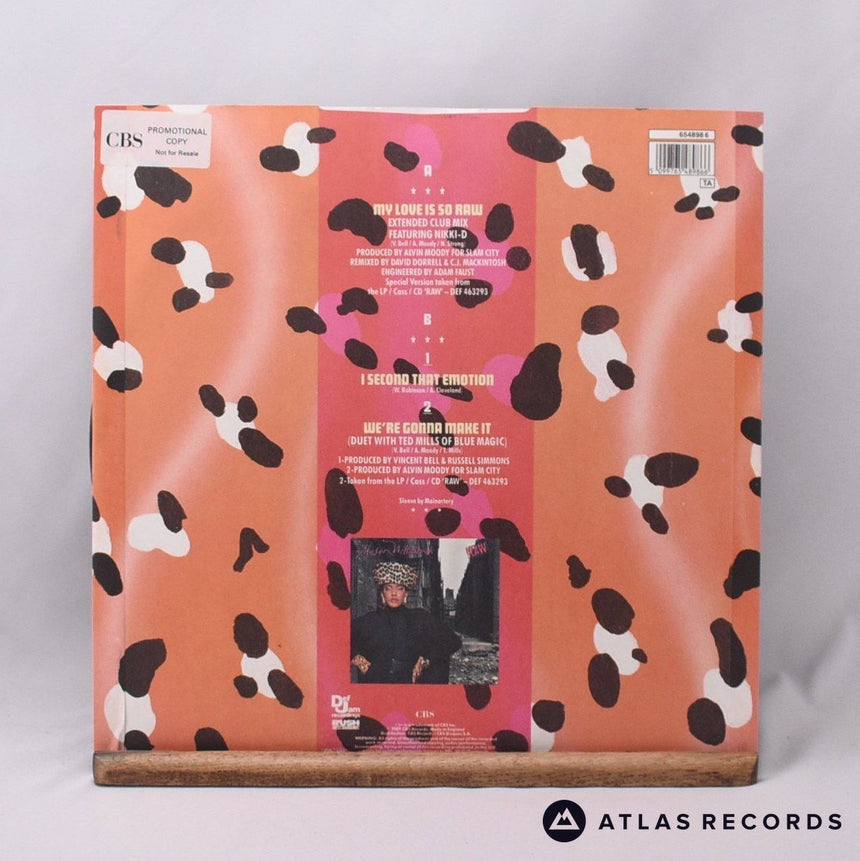 Alyson Williams - My Love Is So Raw - 12" Vinyl Record - EX/EX