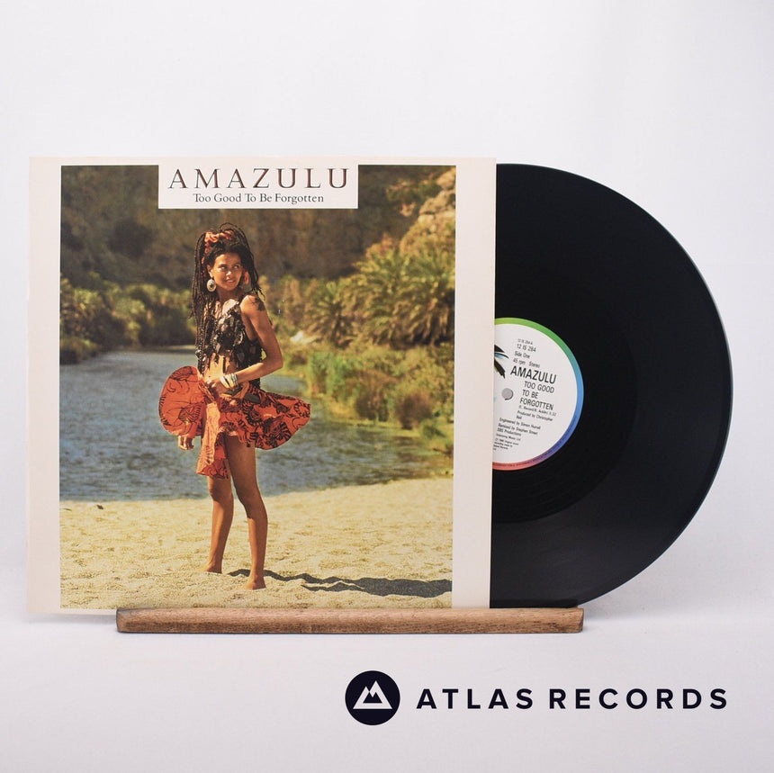 Amazulu Too Good To Be Forgotten 12" Vinyl Record - Front Cover & Record
