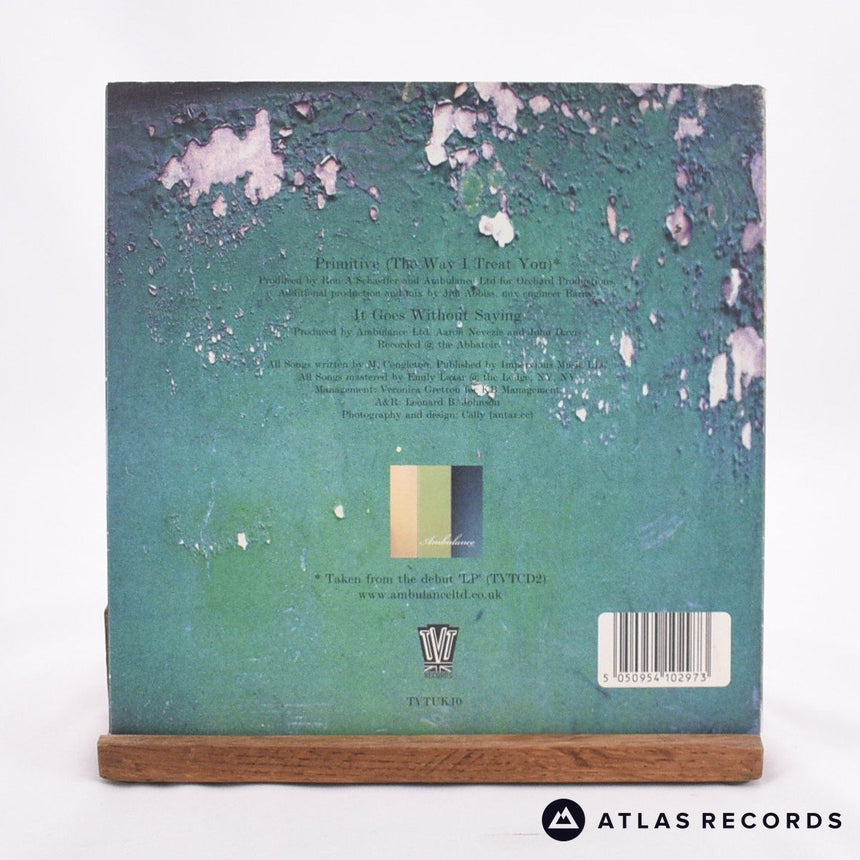 Ambulance LTD - Primitive - Green 7" Vinyl Record - NM/NM