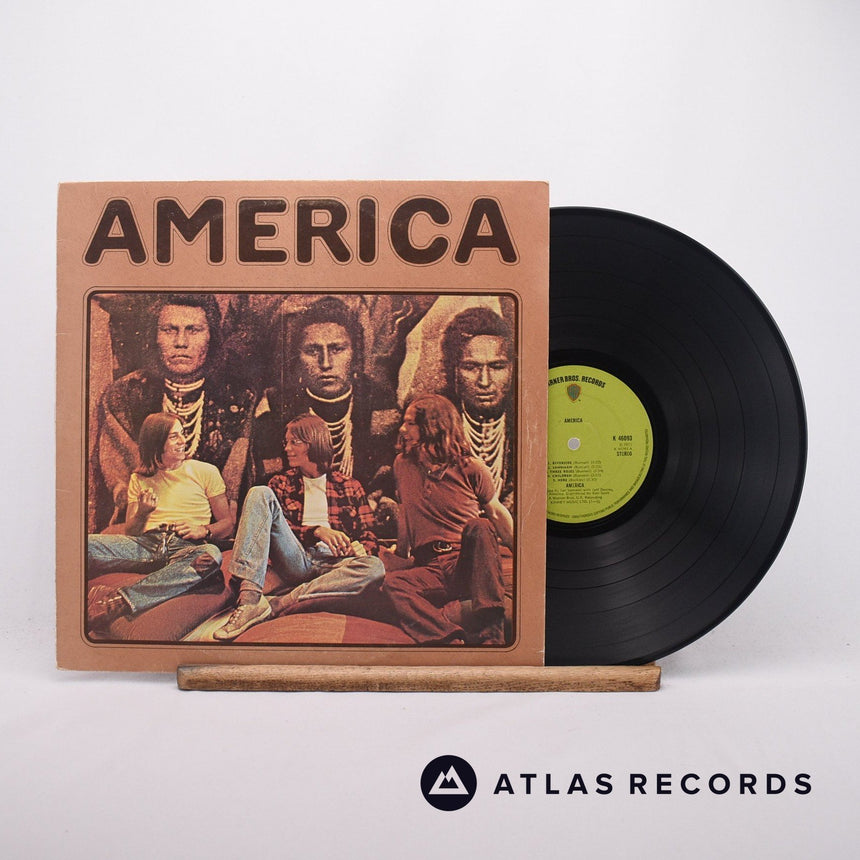 America America LP Vinyl Record - Front Cover & Record