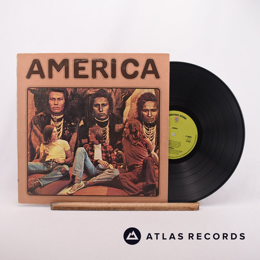 America America LP Vinyl Record - Front Cover & Record