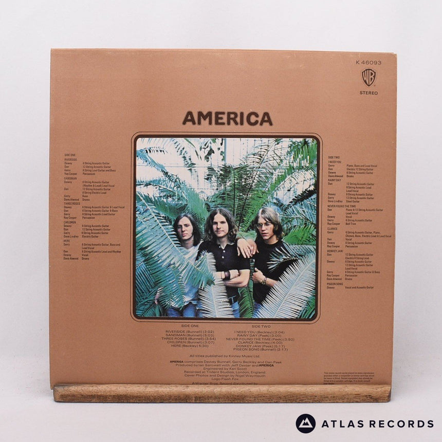 America - America - Porky Reissue LP Vinyl Record - EX/EX