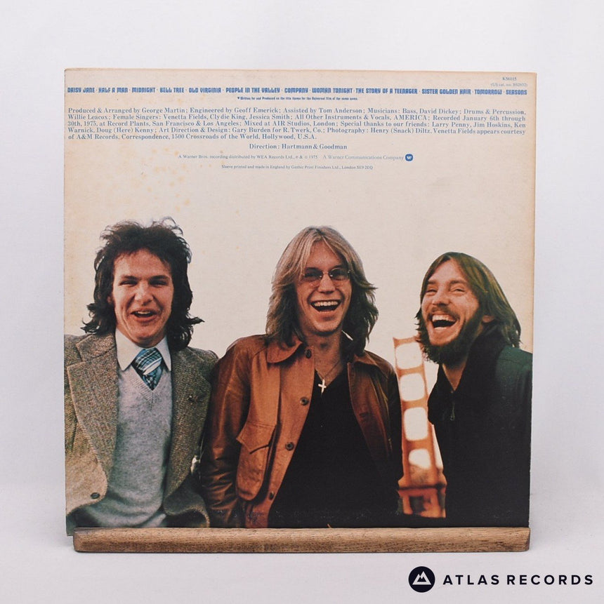 America - Hearts - A1 B1 LP Vinyl Record - VG+/EX