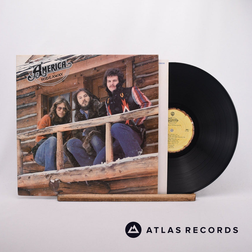 America Hideaway LP Vinyl Record - Front Cover & Record