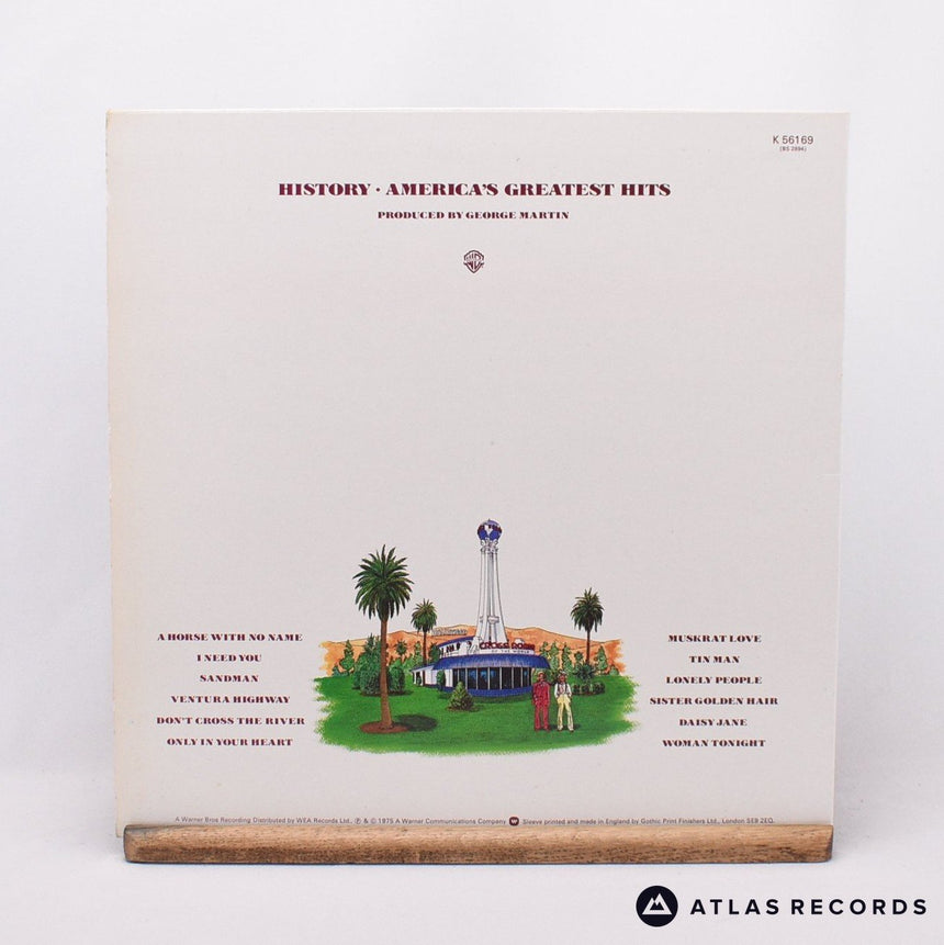 America - History · America's Greatest Hits - Reissue LP Vinyl Record - EX/VG+