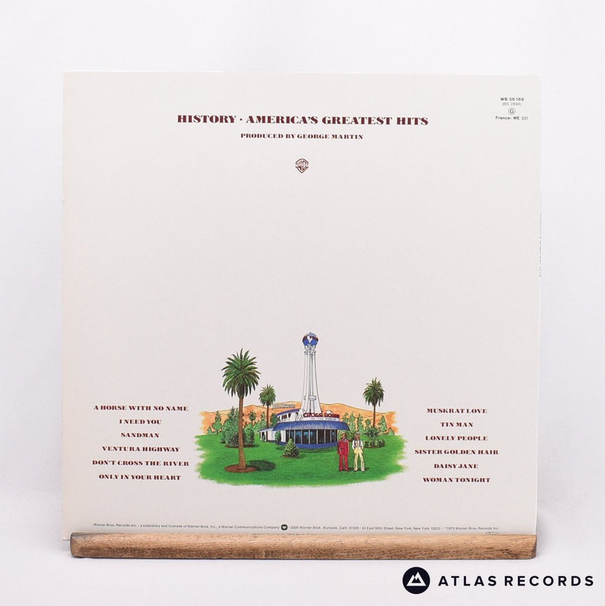 America - History · America's Greatest Hits - LP Vinyl Record - EX/EX
