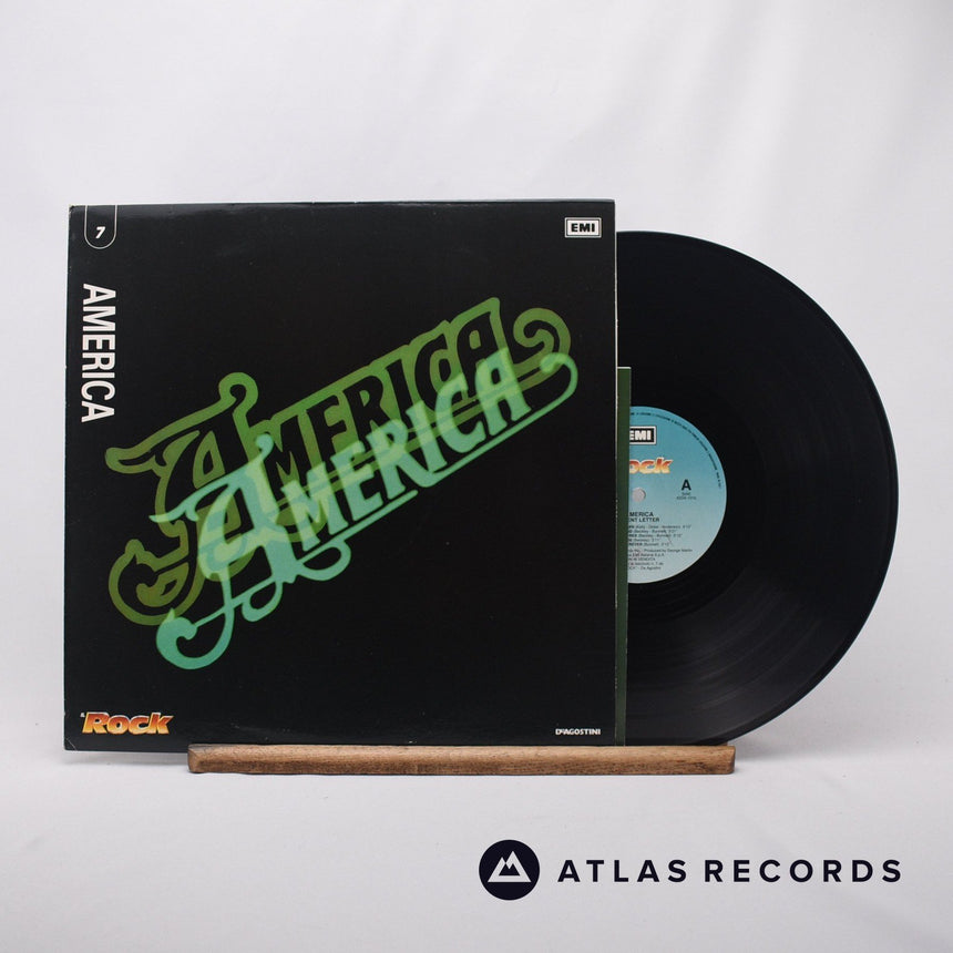 America Silent Letter LP Vinyl Record - Front Cover & Record