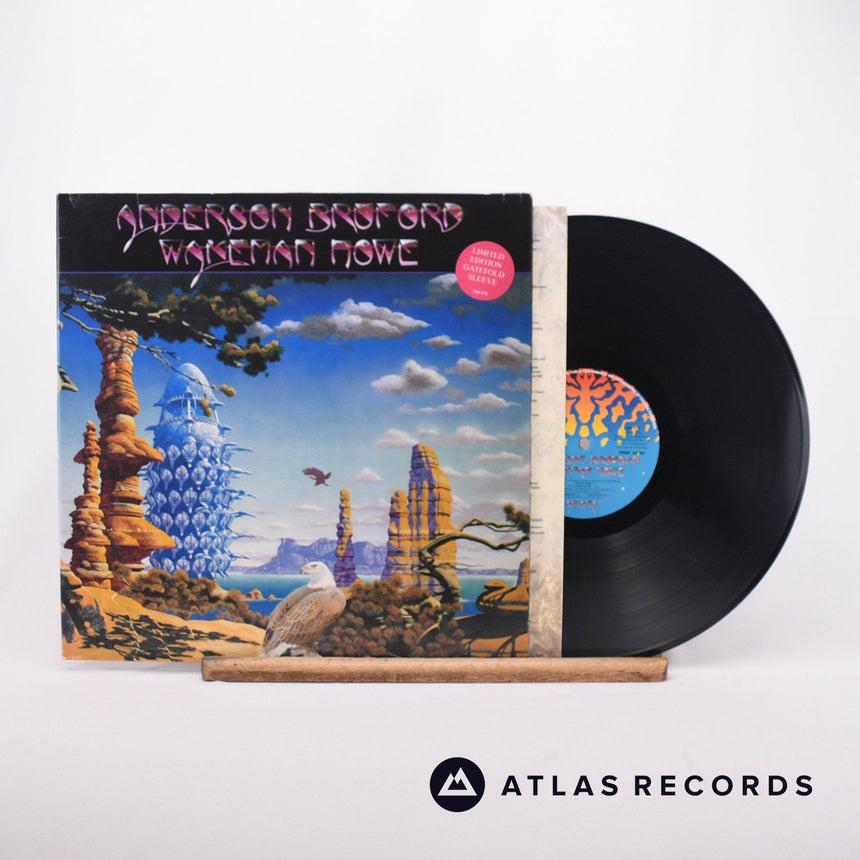 Anderson Bruford Wakeman Howe Anderson Bruford Wakeman Howe LP Vinyl Record - Front Cover & Record
