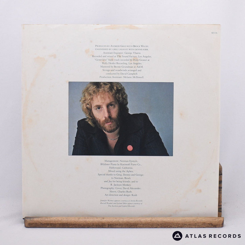 Andrew Gold - All This And Heaven Too - LP Vinyl Record - EX/EX