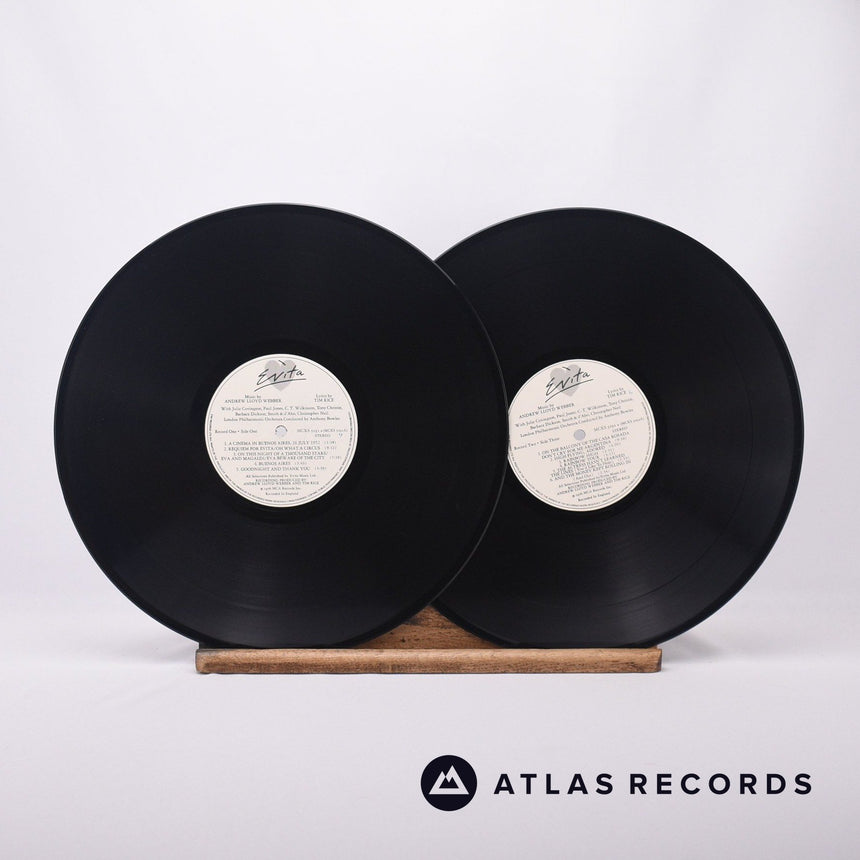 Andrew Lloyd Webber And Tim Rice - Evita - Double LP Vinyl Record - VG+/EX