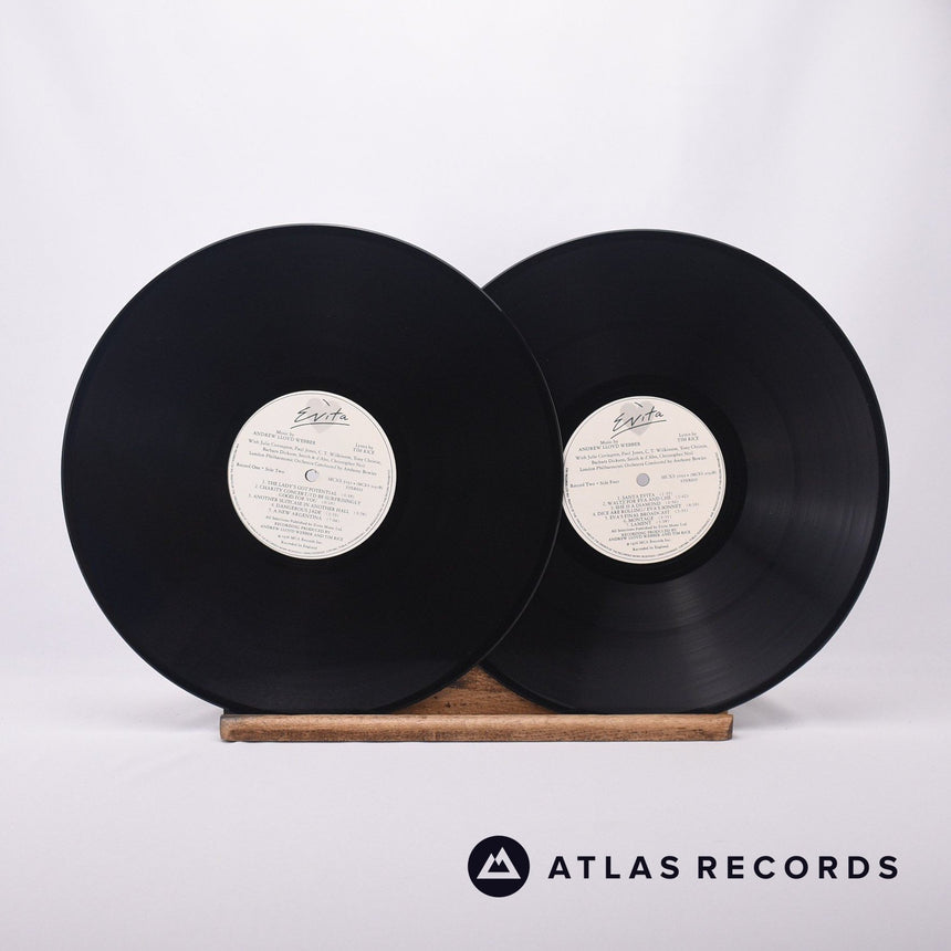 Andrew Lloyd Webber And Tim Rice - Evita - Double LP Vinyl Record - VG+/EX