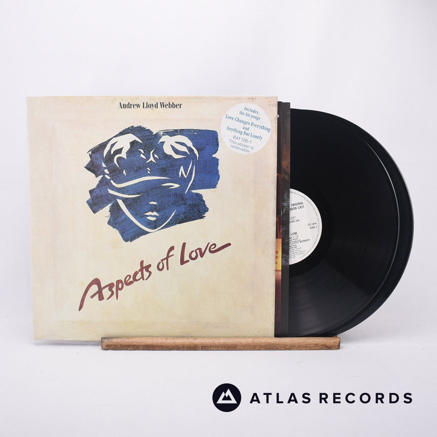 Andrew Lloyd Webber Aspects Of Love 2 x LP Vinyl Record - Front Cover & Record