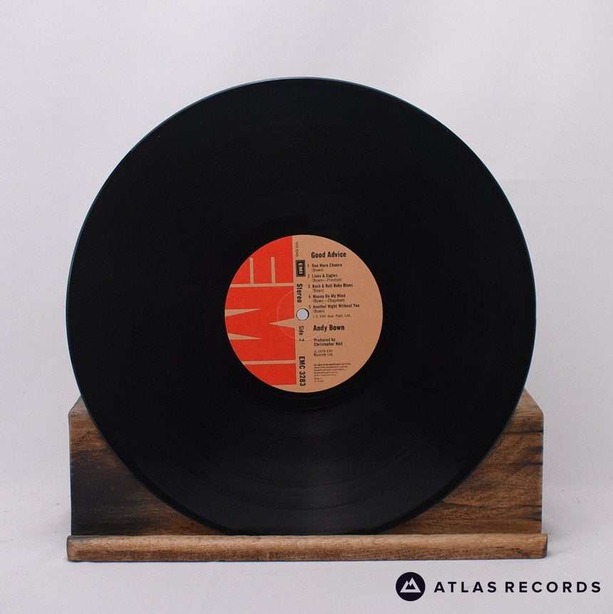 Andy Bown - Good Advice - LP Vinyl Record - VG+/EX