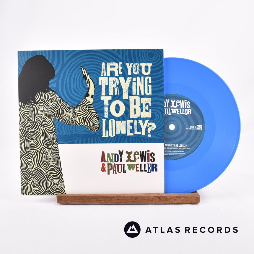 Andy Lewis Are You Trying To Be Lonely? 7" Vinyl Record - Front Cover & Record