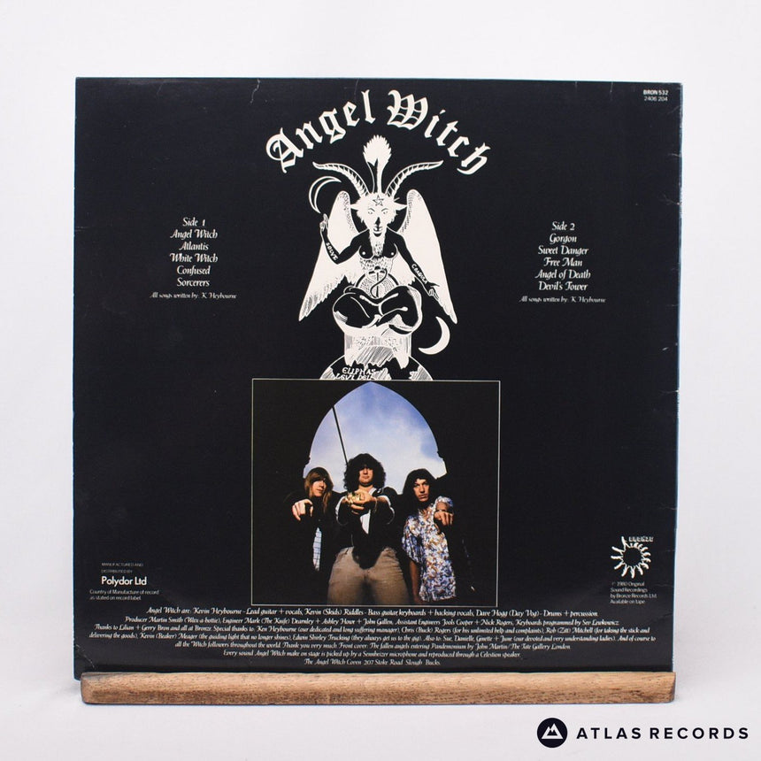 Angel Witch - Angel Witch - Townhouse LP Vinyl Record - VG+/VG+