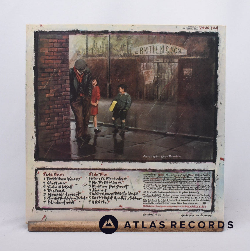Angelic Upstarts - 2,000,000 Voices - LP Vinyl Record - EX/EX