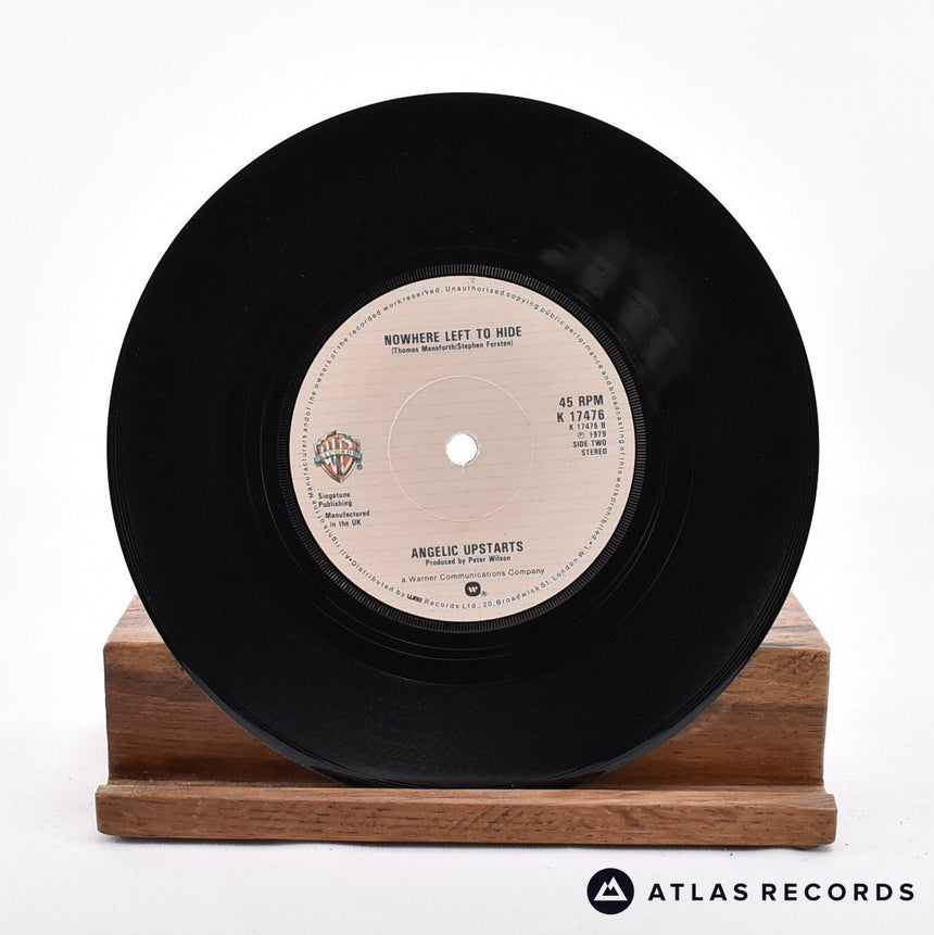 Angelic Upstarts - Never 'Ad Nothin' - 7" Vinyl Record - VG+/VG+