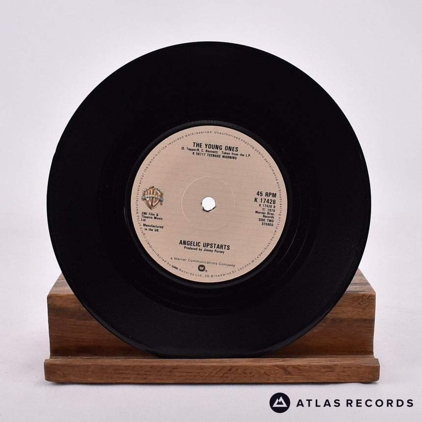 Angelic Upstarts - Teenage Warning - 7" Vinyl Record - EX/EX